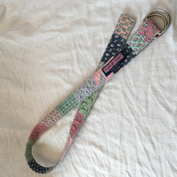 Vineyard Vines Accessories - [VINEYARDVINES] Soft fabric patterned belt size S